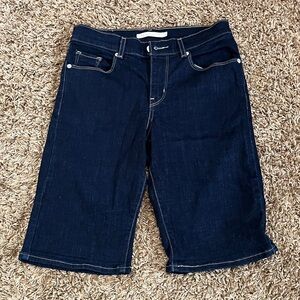 Levi's Indigo Denim Shorts